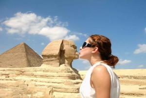 Hurghada: Private 2-Day Cairo, Giza, Sakkara & Memphis Tour