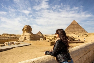 Hurghada: Private 2-Day Cairo, Giza, Sakkara & Memphis Tour
