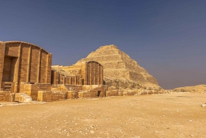 Hurghada: Private 2-Day Cairo, Giza, Sakkara & Memphis Tour