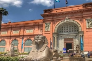 Hurghada: Prywatna jednodniowa wycieczka do Kairu z Felucca, obiadem i biletami