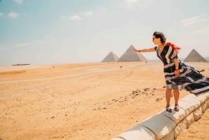 Hurghada: Privat i Giza, Sakkara, Memphis og Khan el-Khalili