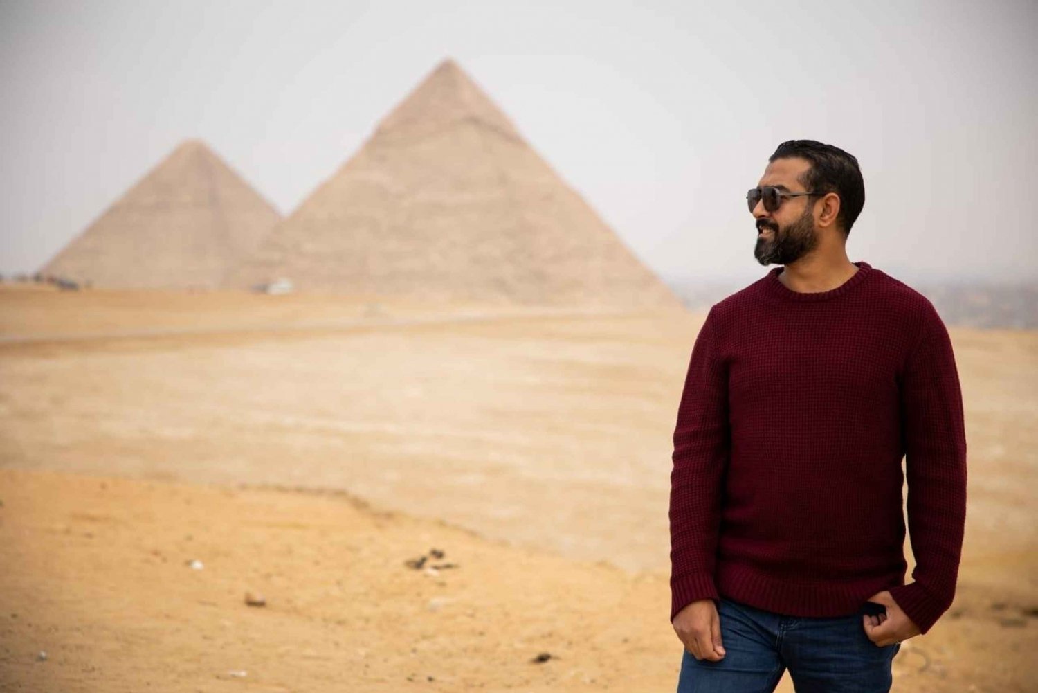 Hurghada:Prywatna wycieczka do piramid w Gizie i Muzeum Egipskiego