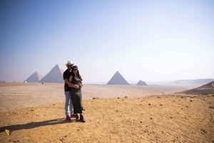 Hurghada:Prywatna wycieczka do piramid w Gizie i Muzeum Egipskiego