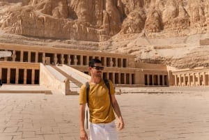 Hurghada: tour de un día en grupo reducido por lo más destacado de Luxor y en globo
