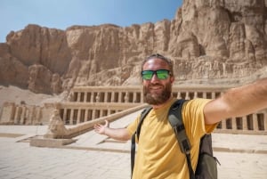 Hurghada: tour de un día en grupo reducido por lo más destacado de Luxor y en globo