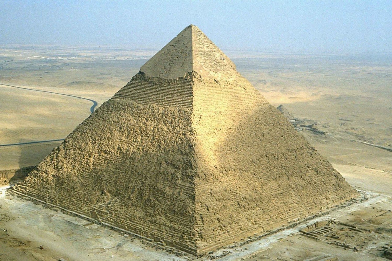Guidad tur i Khafres pyramid