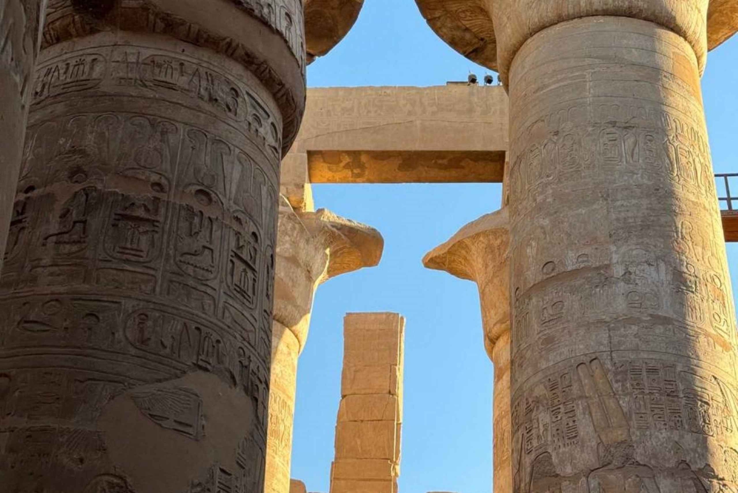 Luxor fra Cairo i bil 1 nat og 2 dage (besøg og balloner)