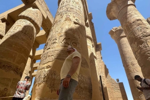 Luxor fra Cairo i bil 1 nat og 2 dage (besøg og balloner)