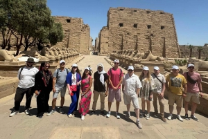 Luxor fra Cairo i bil 1 nat og 2 dage (besøg og balloner)