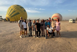 Luxor fra Cairo i bil 1 nat og 2 dage (besøg og balloner)