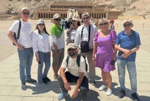 Luxor fra Cairo i bil 1 nat og 2 dage (besøg og balloner)