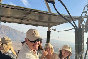 Luxor fra Cairo i bil 1 nat og 2 dage (besøg og balloner)