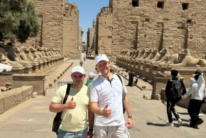 Luxor fra Cairo i bil 1 nat og 2 dage (besøg og balloner)