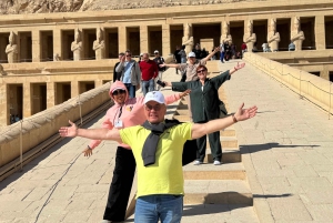 Luxor fra Cairo i bil 1 nat og 2 dage (besøg og balloner)