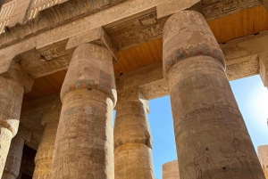 Luxor fra Cairo i bil 1 nat og 2 dage (besøg og balloner)