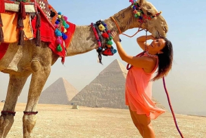 Luxor: Excursión nocturna a El Cairo desde Luxor en tren VIP