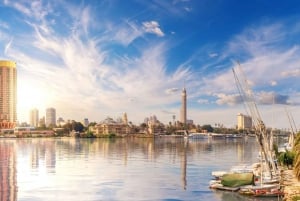 Makadi Bay: Luxor, Safari, Orange Bay & Kairo med transfer