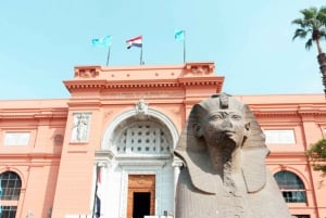 Makadi: Heldagstur med fly til Cairo og Giza i det gamle Egypten