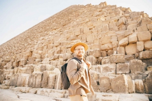 Makadi: Museu do Cairo, Platô de Gizé e entrada para a pirâmide de Khufu