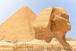 From Marsa Alam: Giza Pyramids & Museum Private Day Tour