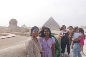 Kairo: Privat tur til pyramidene og den store sfinksen med kamelritt
