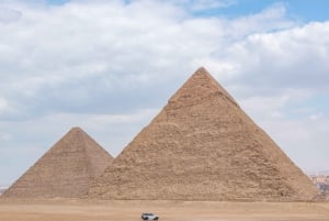 Privat Giza-pyramiderne, museet, citadellet og Cairo Bazaar