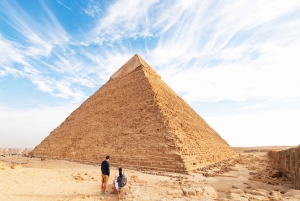 Privat tur till pyramiderna i Giza med upplevelse i beduinby