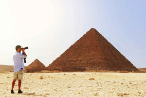 Privat tur till pyramiderna i Giza med upplevelse i beduinby
