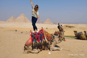 Piramidi di Giza, Sfinge e Museo Egizio: tour privato