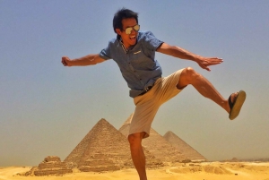 Pyramidene i Giza: 1-times ørkensafari på firehjuling