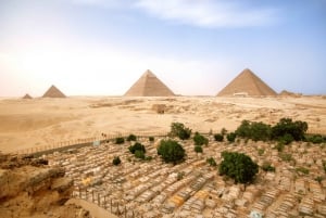 El Cairo: Pirámides, Sakkara y Menfis Tour privado con almuerzo