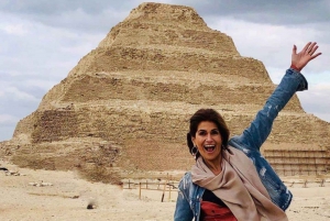 Le Caire : Pyramides, Memphis, et visites privées de la ville