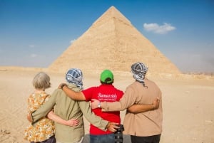 Pirâmides, Sakkara e Memphis Private Tour com almoço