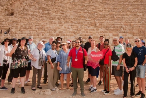 Pirâmides, Sakkara e Memphis Private Tour com almoço