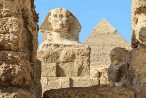 Pirâmides, Sakkara e Memphis Private Tour com almoço