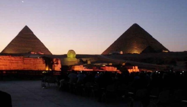 Pyramids Sound and Light Show