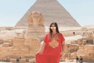 Sahl Hasheesh: Excursión de un día con almuerzo a lo más destacado de El Cairo y Giza