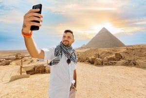 Sahl Hasheesh: Escursione di un giorno al Cairo e a Giza con pranzo