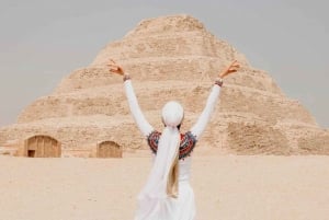 Sahl Hashesh: Gizeh & Sakkara Pyramiden & Khan el-Khalili Souk