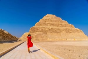 Sahl Hashesh: Giza & Sakkara Pyramids & Khan el-Khalili Souk