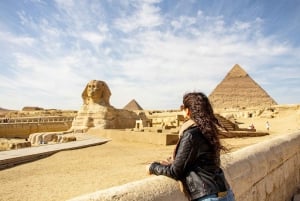 Sharm El Sheikh: Kairo & Giza Highlights med båttur på Nilen
