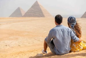 Sharm El-Sheikh: Kairon ja pyramidien kokopäiväretki bussilla.