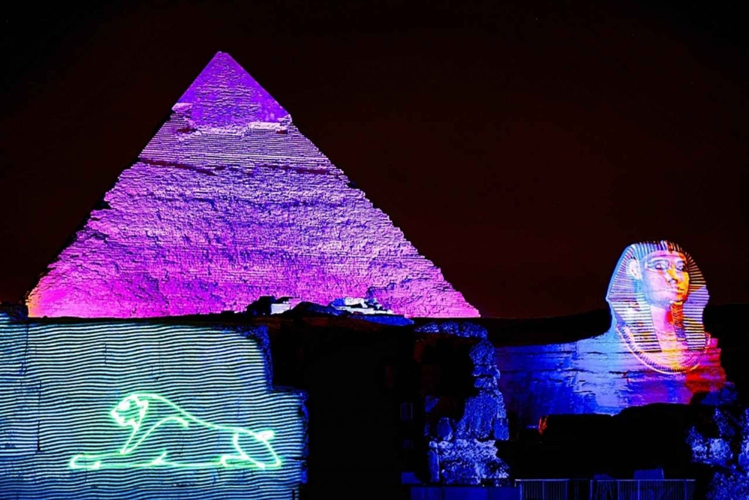 Cairo: Sound and Light Show at Giza Pyramids