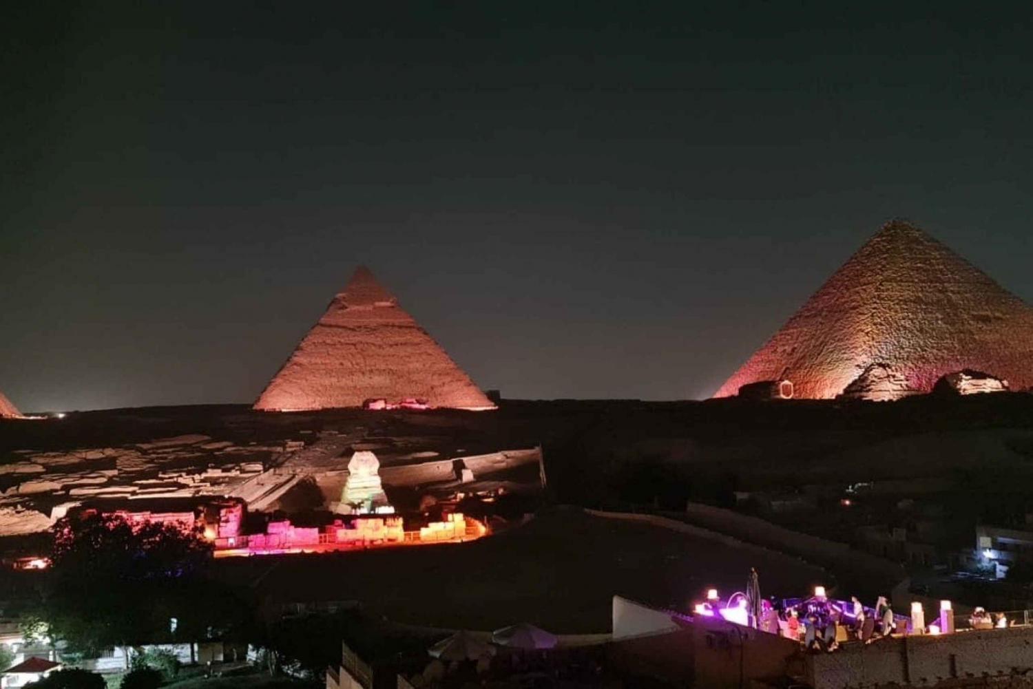 Cairo: Sound and Light Show at Giza Pyramids with Transfers