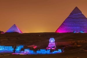 Ääni- ja valoshow Gizan pyramideilla