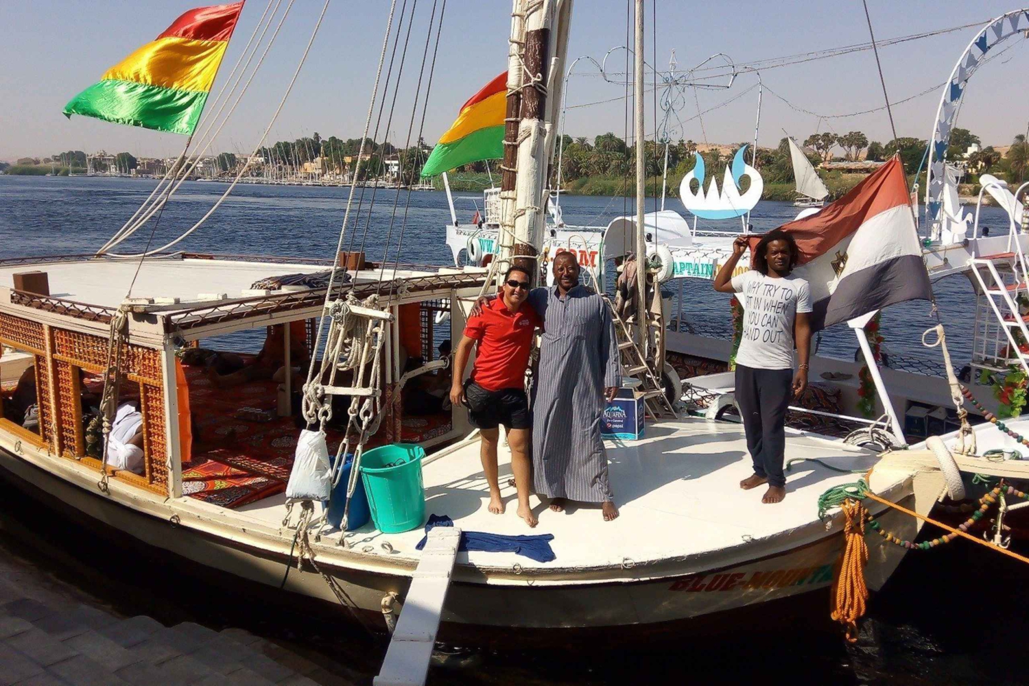 O Nilo: Passeio de Felucca com Refeição e Transferes