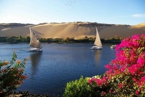 Nilen: Felucca-tur med måltid och transfer