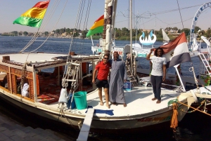 Il Nilo: Giro in feluca con pasto e trasferimenti