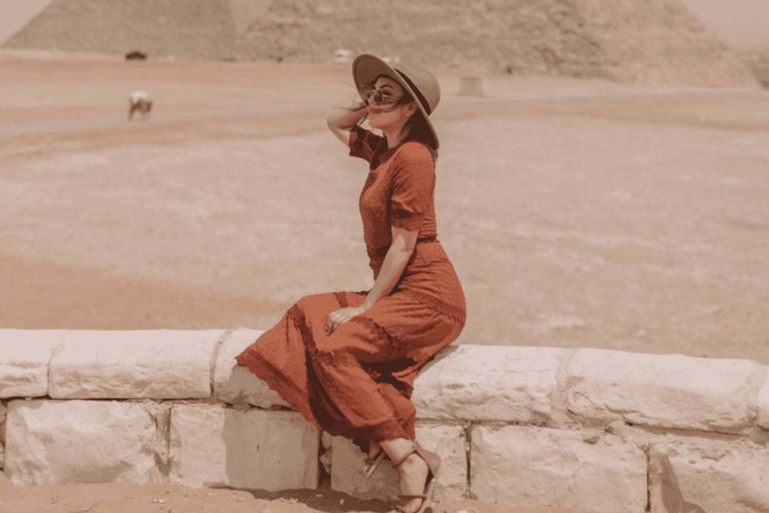 Upptäck hemligheterna i pyramiderna i Giza och den stora sfinxen