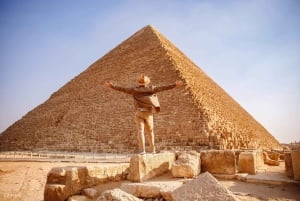 Upptäck hemligheterna i pyramiderna i Giza och den stora sfinxen